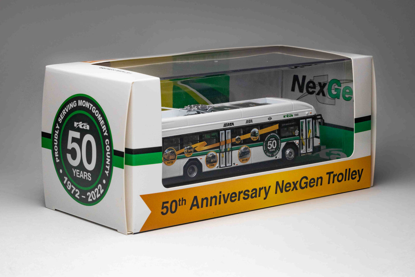 Greater Dayton RTA NexGen Trolley Bus 50th Anniversary